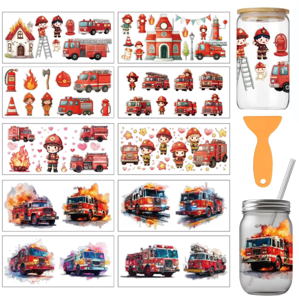 Autocollant UV DTF pour verre de 473,6 g et personnalisation de tasse