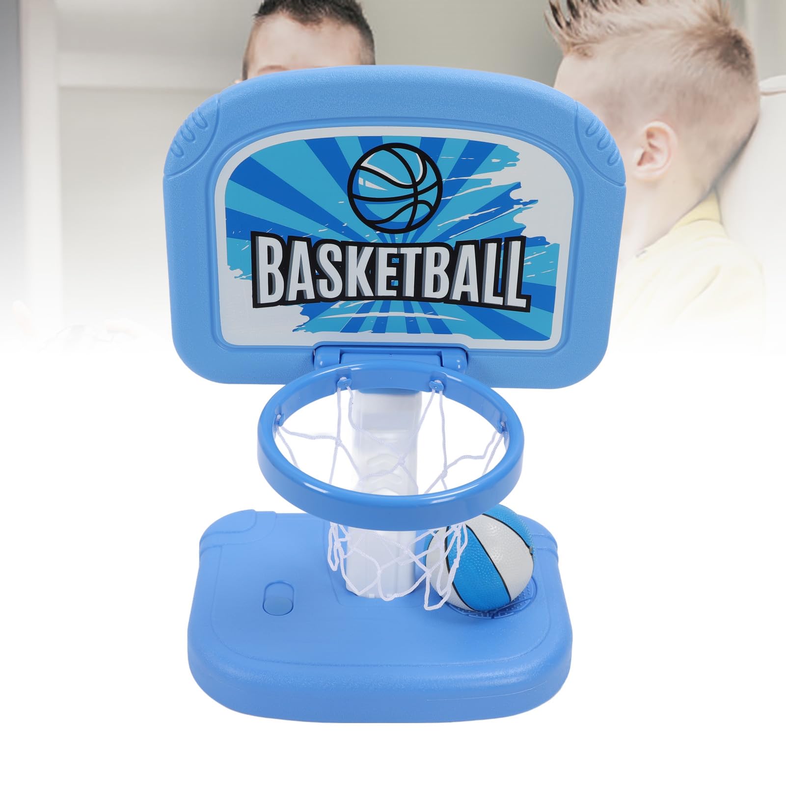 Pool-Basketballkorb, Höhenverstellbares Swimmingpool-Basketballset mit 2 Bällen und Pumpe, Einfach Zusammenzubauendes Outdoor-Spiel für für den Poolbereich Im Hinterhof