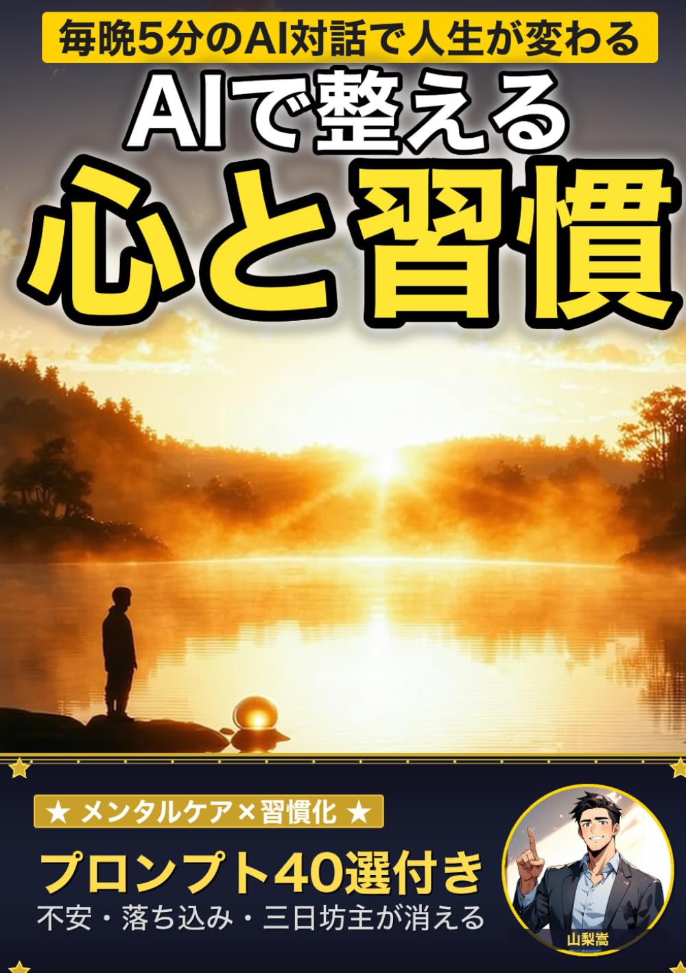 AIで整える心と習慣 ChatGPTで始めるメンタルケア&習慣化の教科書: 毎晩5分のAI対話で、不安・落ち込み・三日坊主が消えていく
