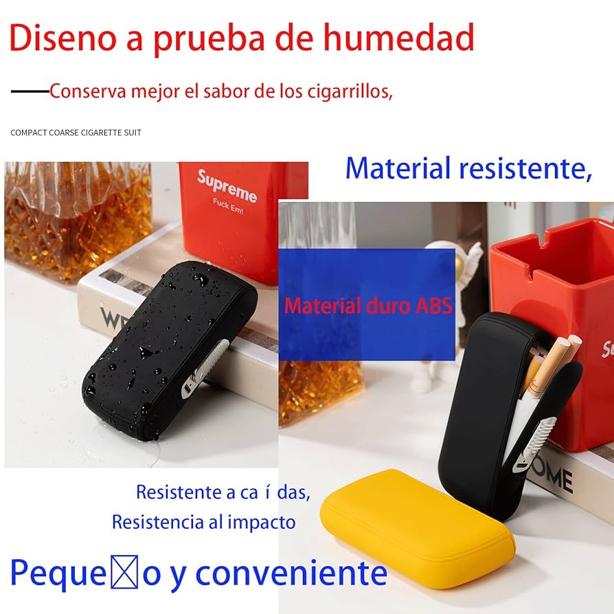 Amazon.co.jp: ライター付きミニシガレットケース、シガレット