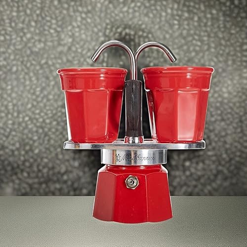 Miniatura 5 de 0007303, Bialetti SET MINI EXPRESS, 8006363030489, 2 tazas, rojo