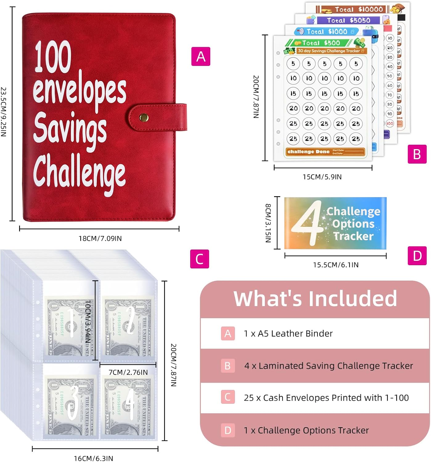 Unlock Your Savings: The 100 Envelopes Money Saving Challenge Binder Review!