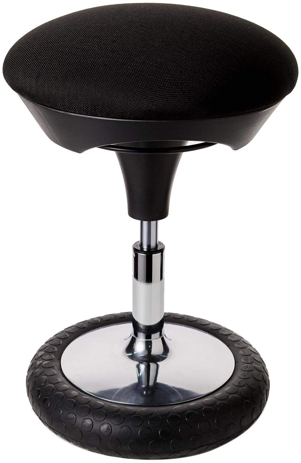 Topstar SI69 G20 Sitness 20 - Taburete, Color Negro | Fabricado en Alemania | Taburete de oficina ergonómico con efecto oscilante | Seguridad probada por GS-Intertek