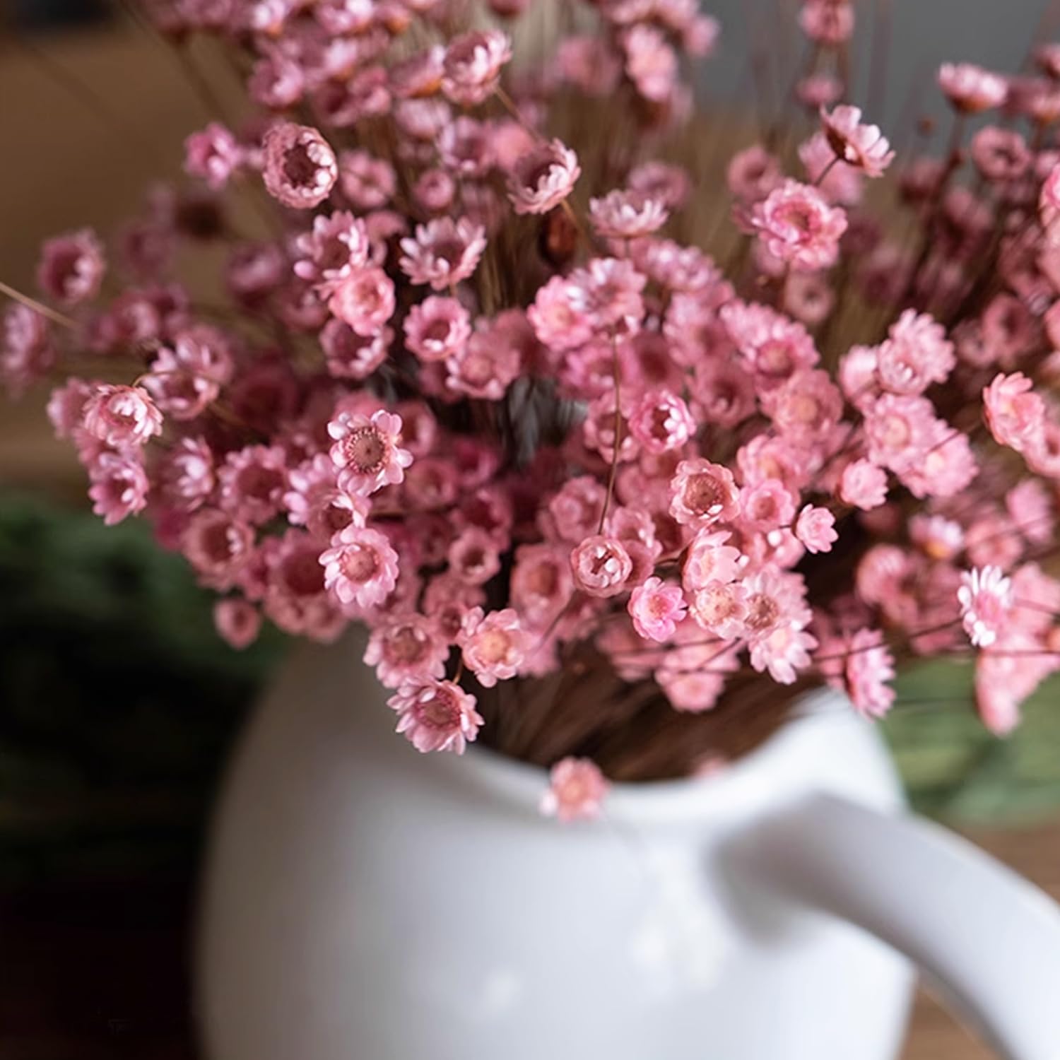 300 fiori secchi brasiliani piccoli fiori secchi decorativi rosa mini margherita essiccati bouquet di camomilla per vacanze decorazione festa fai da te casa matrimonio composizioni floreali secche