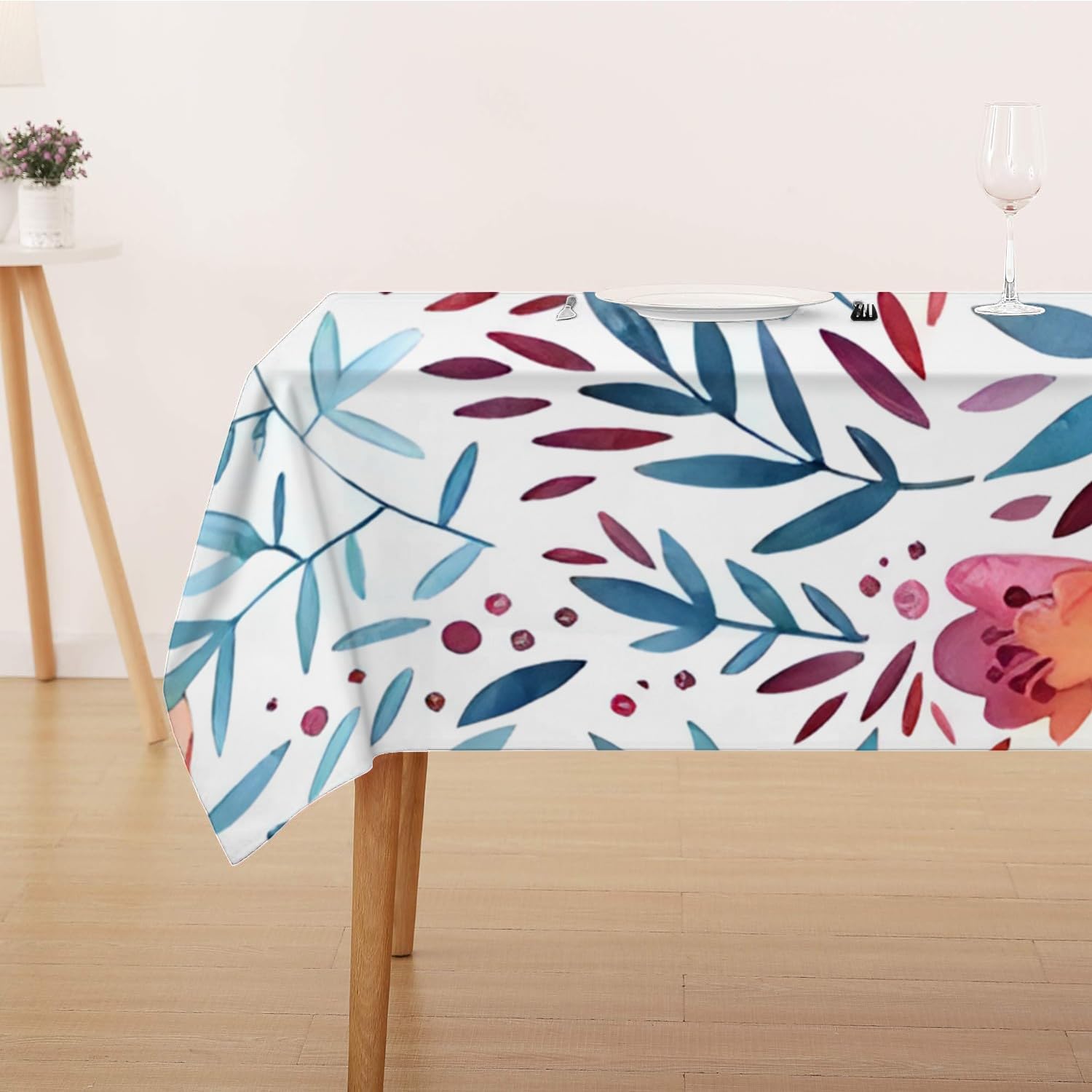 Nappe carrée 180x180 cm imperméable pour table basse et jardin
