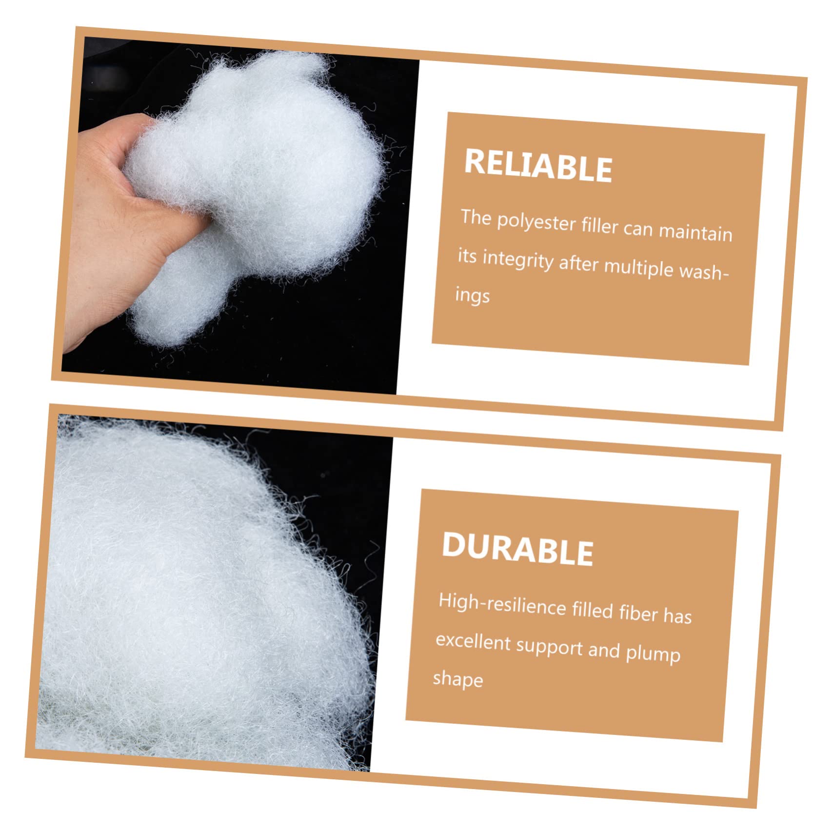 Veemoon Elastic Pp Cotton Fiber Stuffed Animal Filling Pillow Fluff Craft Material