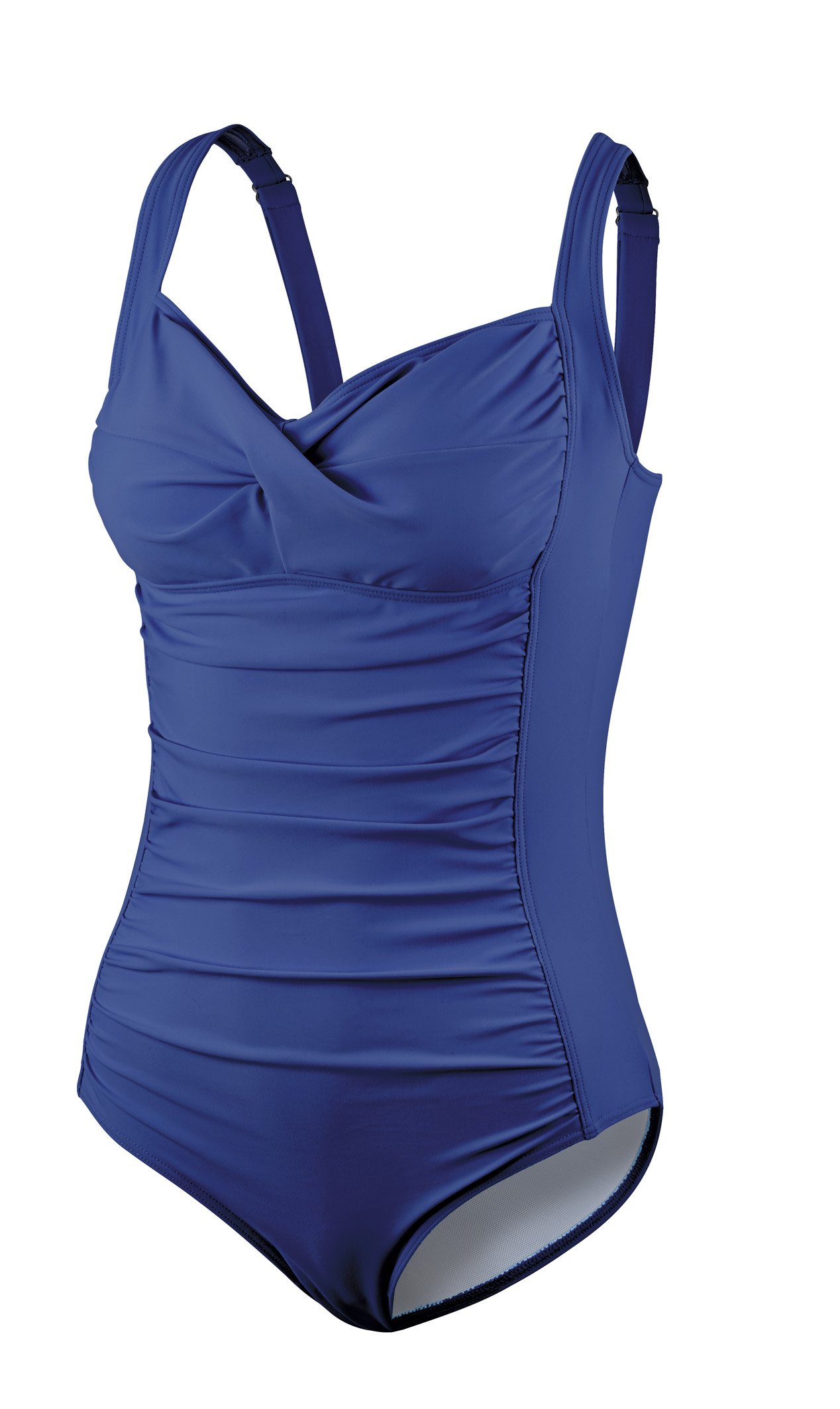 Beco Draped Criss Cross Swimsuit Women's Swimsuit - Marine, 42