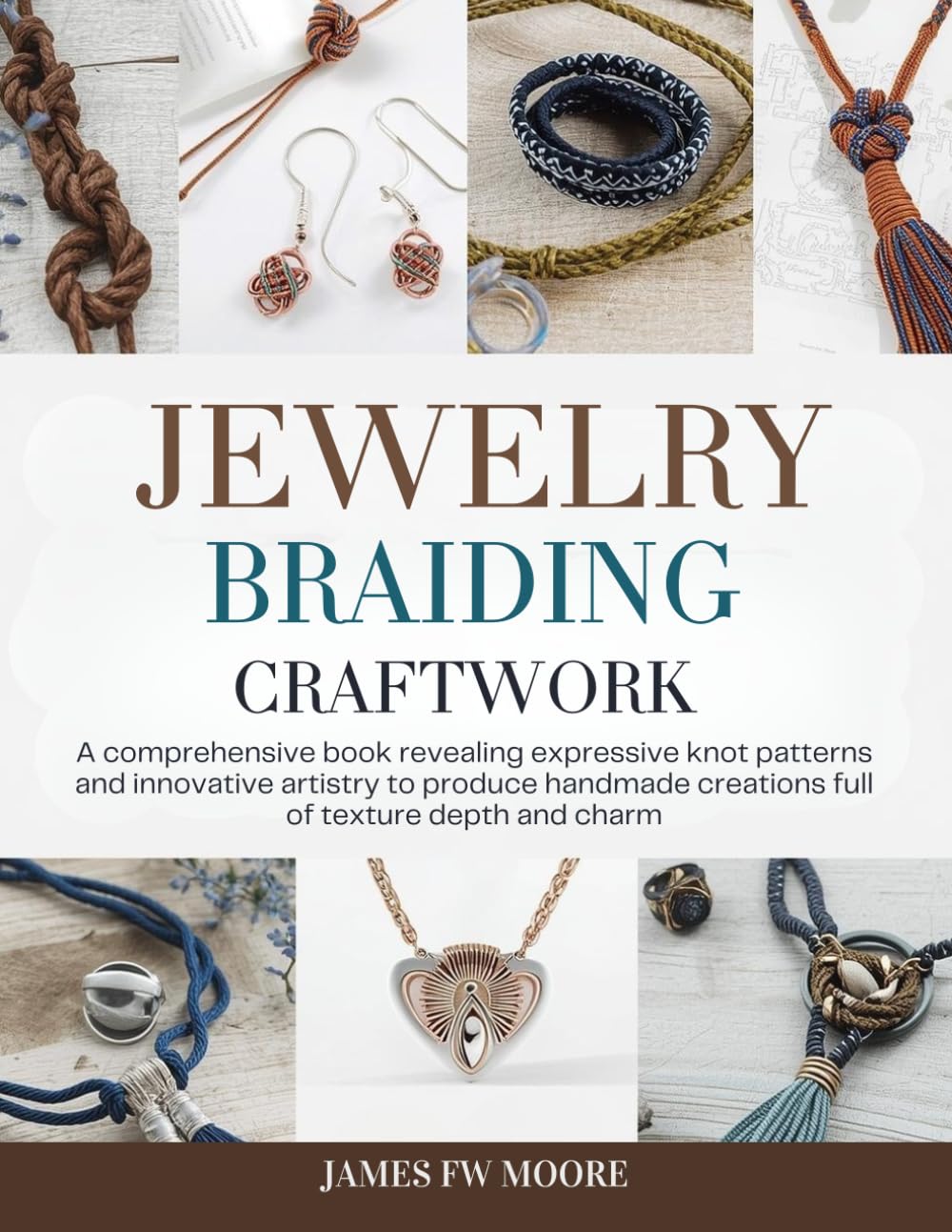 Jewelry Braiding Craftwork: A comprehensive book revealing expressive knot patterns and innovative artistry to produce handmade creations full of texture depth and charm