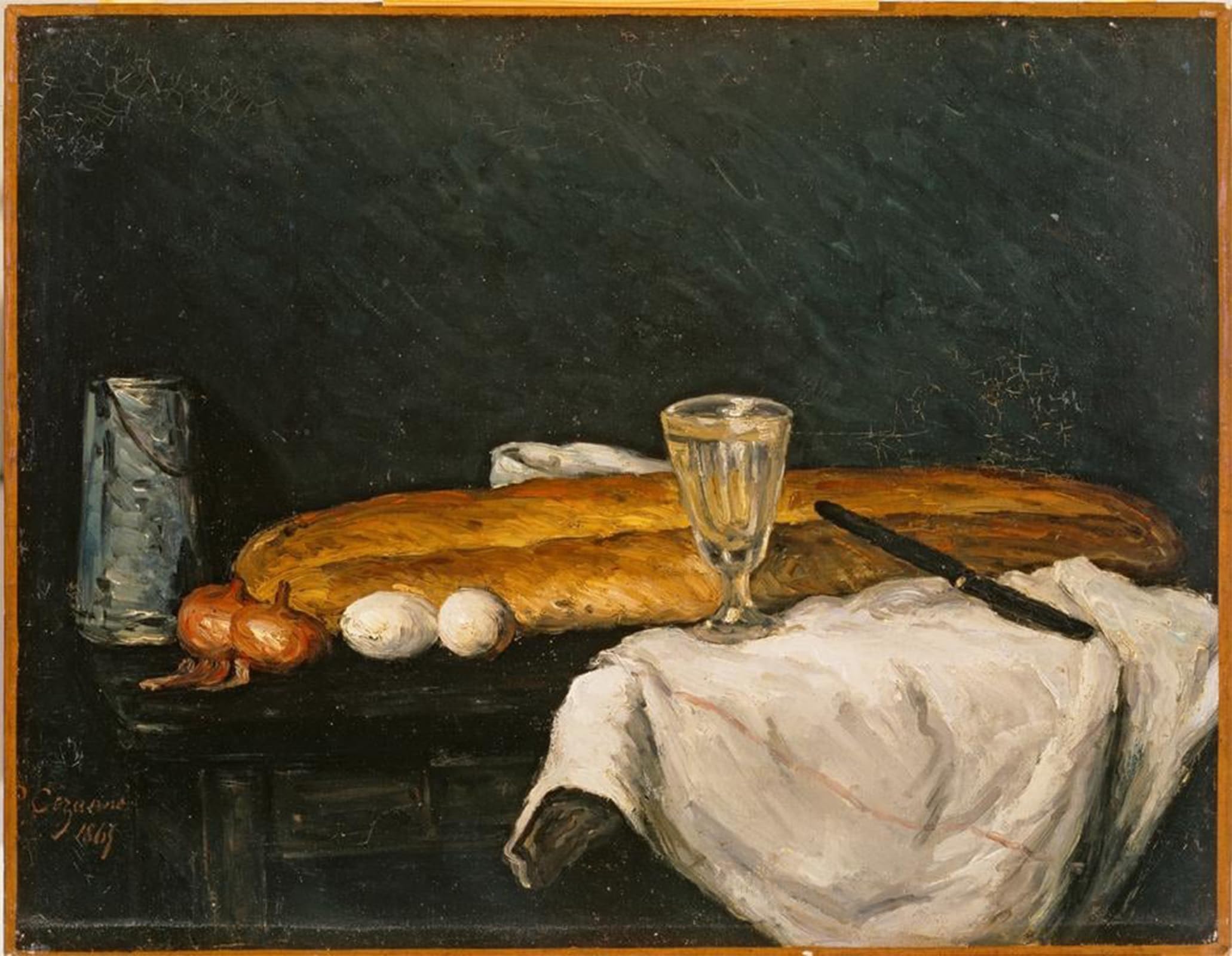 Tableaux imprimer Cézanne pour embellir un mur de bureau vide 60x90cm - 5