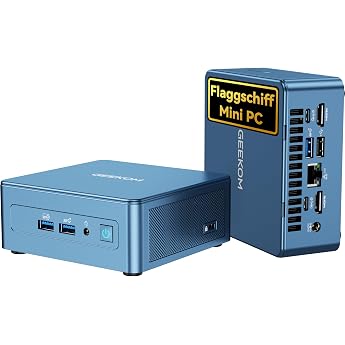 GEEKOM IT12 Mini PC with Intel i5-12450H, 16GB DDR4 RAM 512GB (up to 4TB) SSD Mini PC Windows 11 Pro with 2.5G LAN, SD Card R
