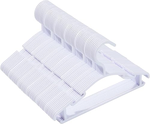 Perchas de ropa de bebé, perchas de plástico para armario, niños pequeños, bebés, bebés, recién nacidos, ideales para lavandería y guardería, uso