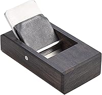 Vista 1 de Plano de bloque japonés para carpintería, mini cepilladora de mano, plano de bloque ajustable, plano para carpintería, borde inferior, herramienta