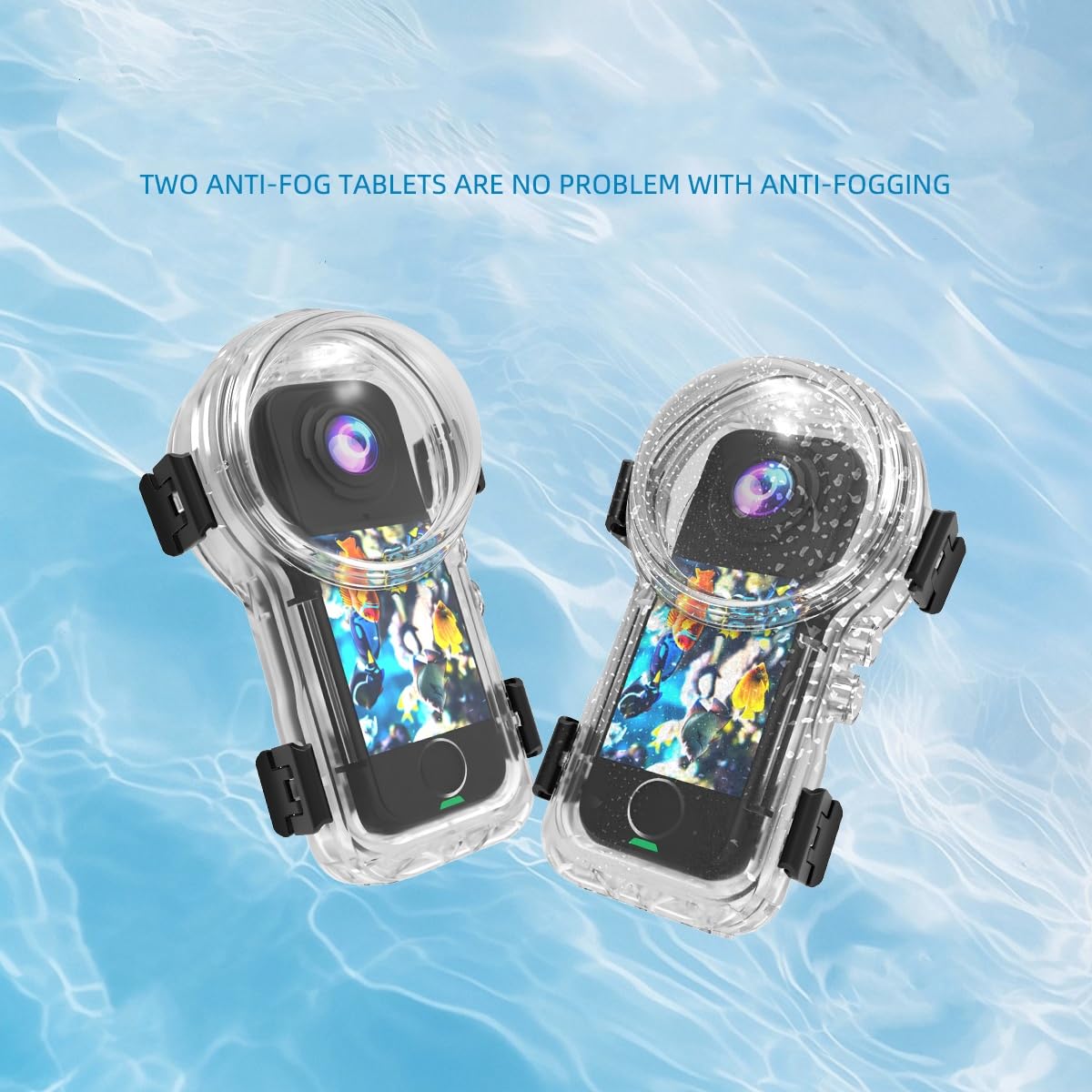 Invisibile Dive Caso Per Insta360 X4 Air, Subacquea 50M Impermeabile Immersione Della Copertura Dell'alloggiamento Shell Protettivo per Action Camera Accessori
