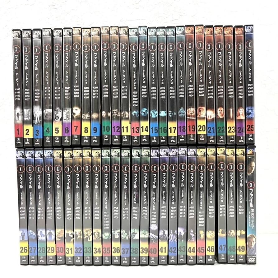 Amazon.co.jp: 計50点 Xファイル DVD THE X FILES