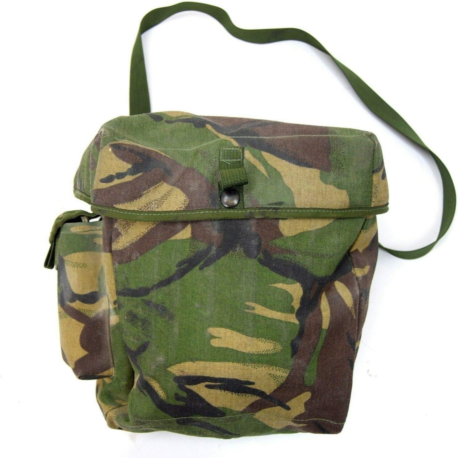 Military Surplus British Army DPM Haversack Shoulder Bag | Tactical Canvas Messenger Bag, Durable Lightweight Outdoor Side Bag for Hiking, Travel, Work & Everyday Use UK