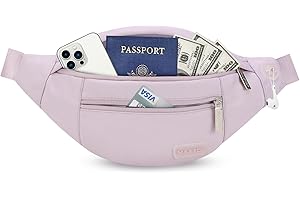 MAXTOP Large Crossbody Lavender Fanny Pack