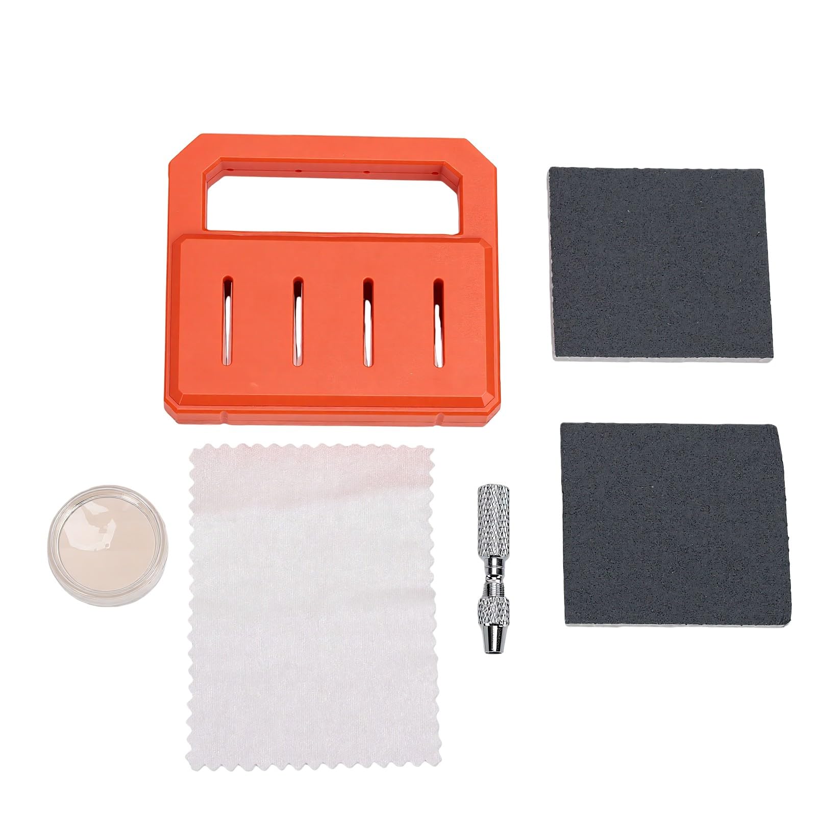 Matybobe Reparaturwerkzeug für Spritzpistolennadeln. Effiziente Wartung für Künstler, Kompatibel mit 0,2 Mm, 0,3 Mm und,5 Nadeln