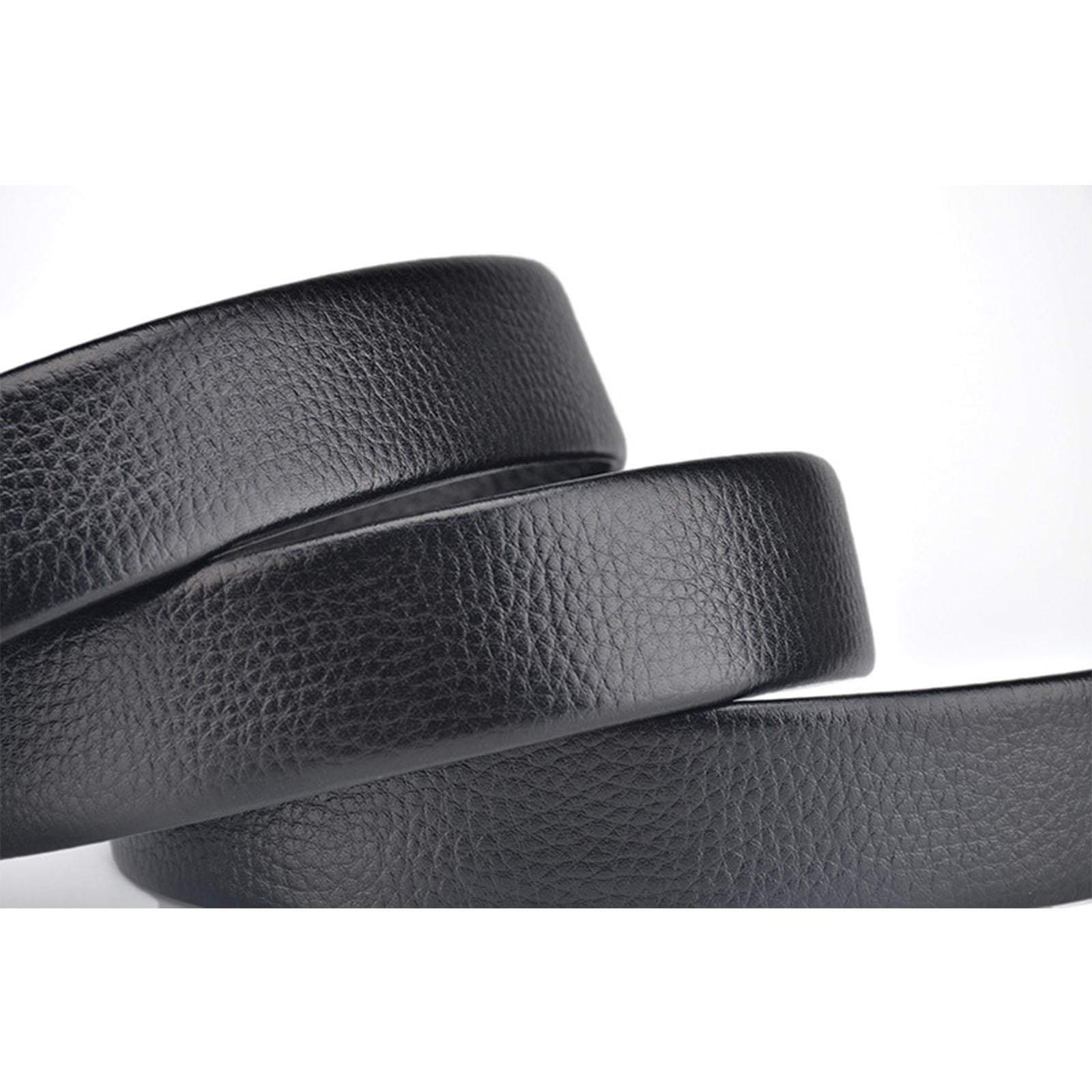 Cintura,Cinture da Uomo, Cintura da Uomo con Cricchetto Cowboy con Motivo Animale Lega di Diamanti Nera Fibbia Automatica,Nero,125CM/49.2''