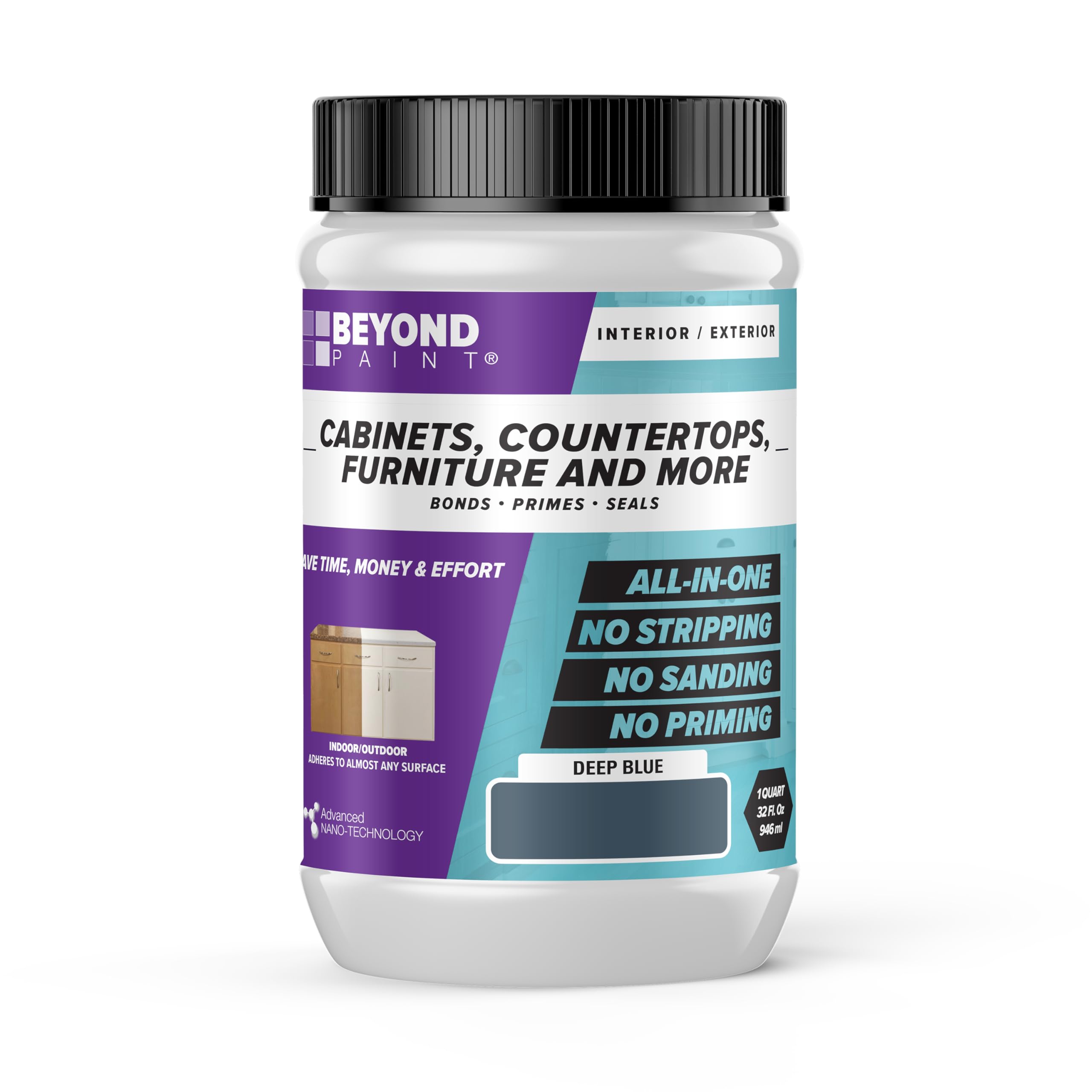 Amazon.com: Beyond Paint All-in-One Refinishing Paint, No Sanding