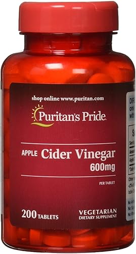 De Puritans Pride vinagre de manzana 002 oz 200 cápsulas De Puritans Pride vinagre de manzana 002 oz 200 cápsulas