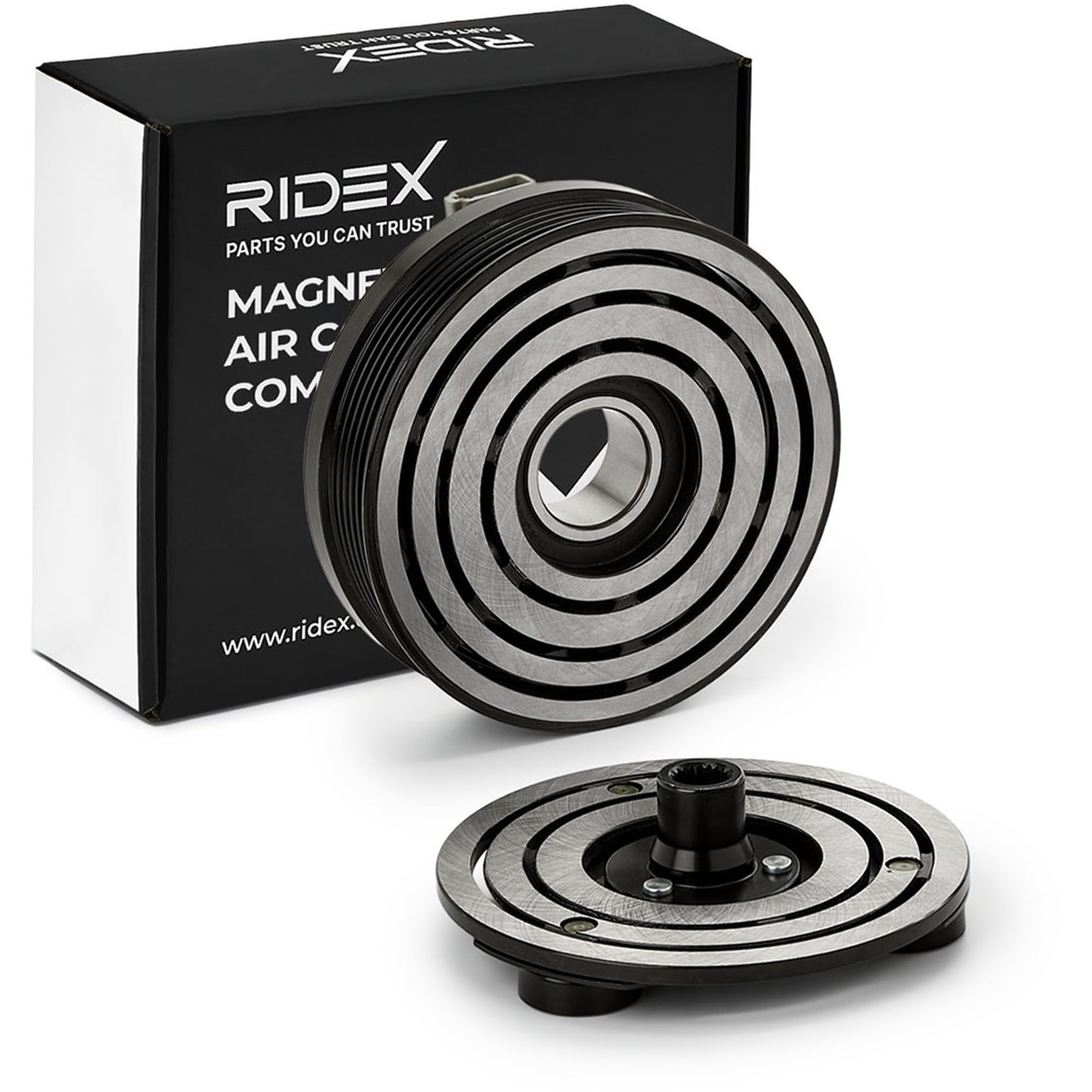 RIDEX 1236M0037 Acoplamiento magnético compresor del aire acondicionado Compatible con FORD Mondeo Mk3 Familiar BWY
