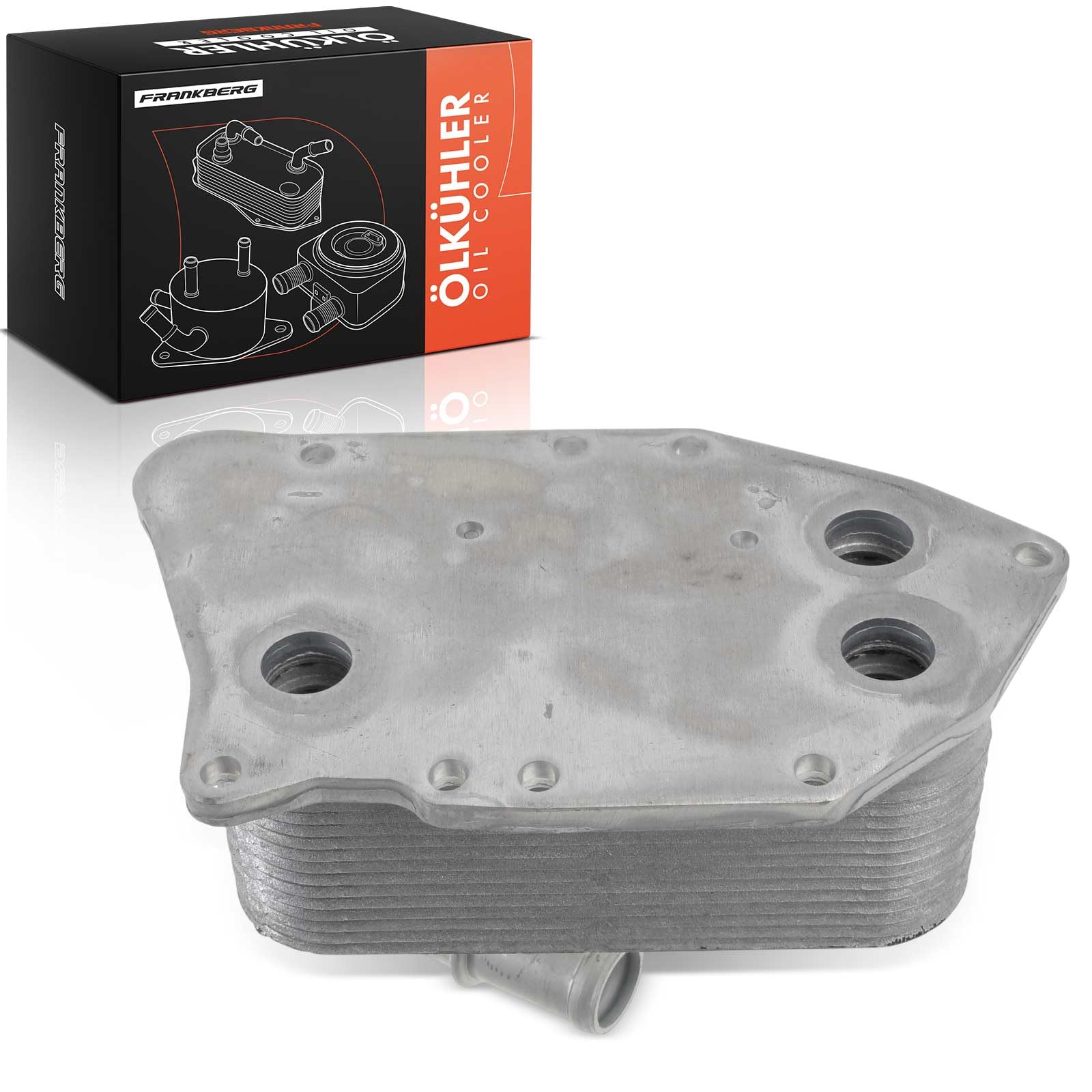 Frankberg Huile moteur du refroidisseur d'huile V40602107 | Compatible avec: Astra J Berline, Cruze Station Wagon J308, Astra J P10, Cruze Hatchback J305, Cruze J300