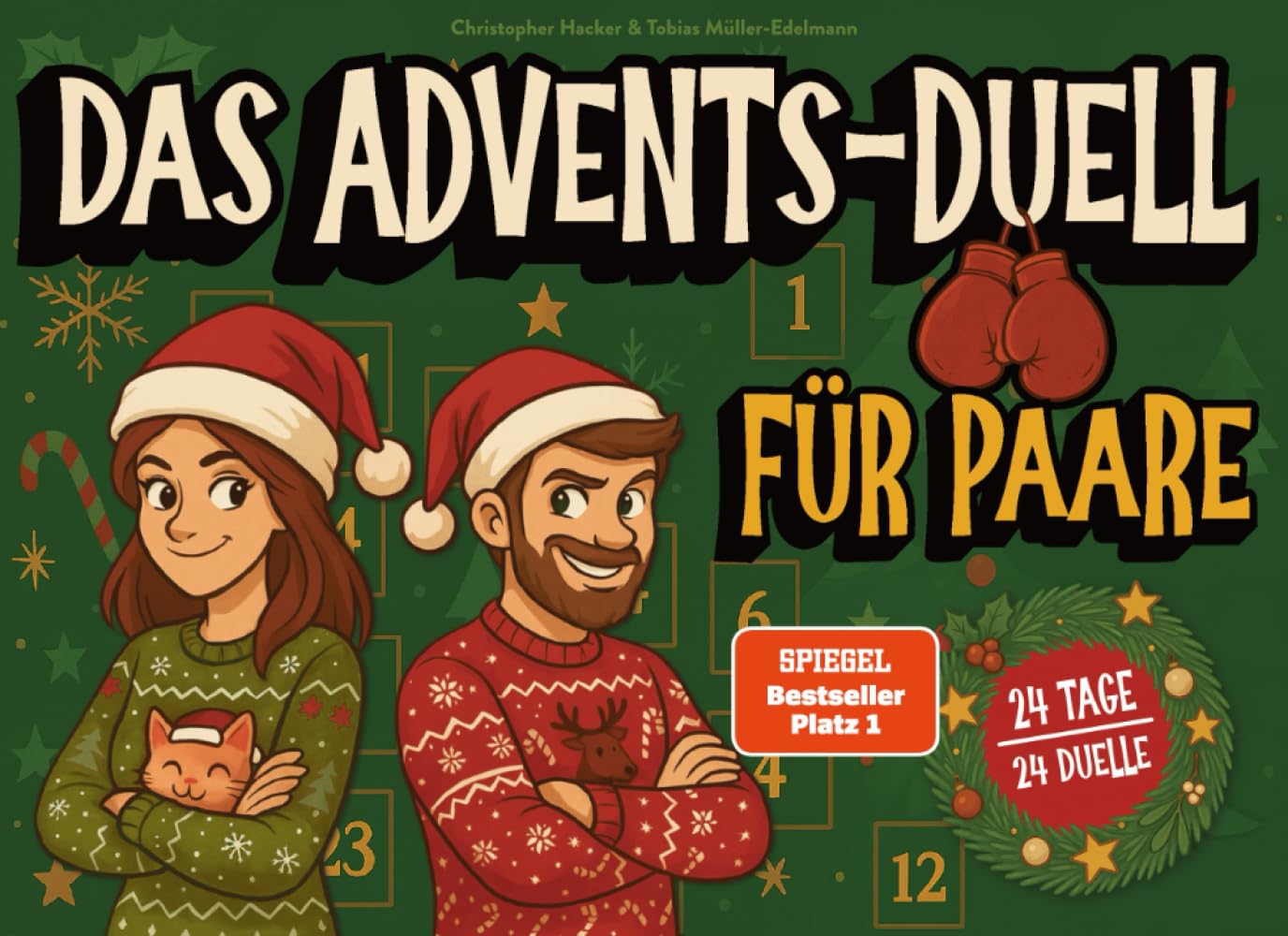 Advents-Duell für Paare – 24 Tage 1‑gegen‑1‑Challenges