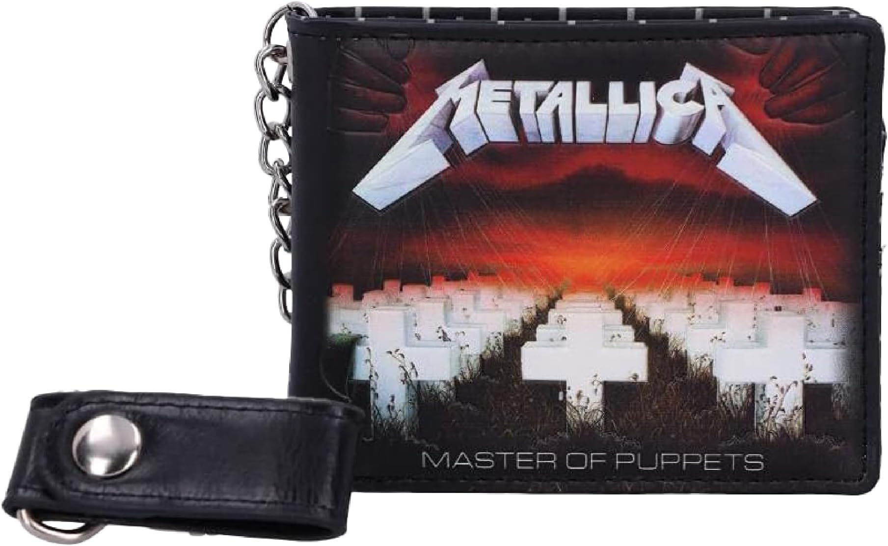 Heavy Metal Band Music Wallet, Rock Band Merch - Metallica