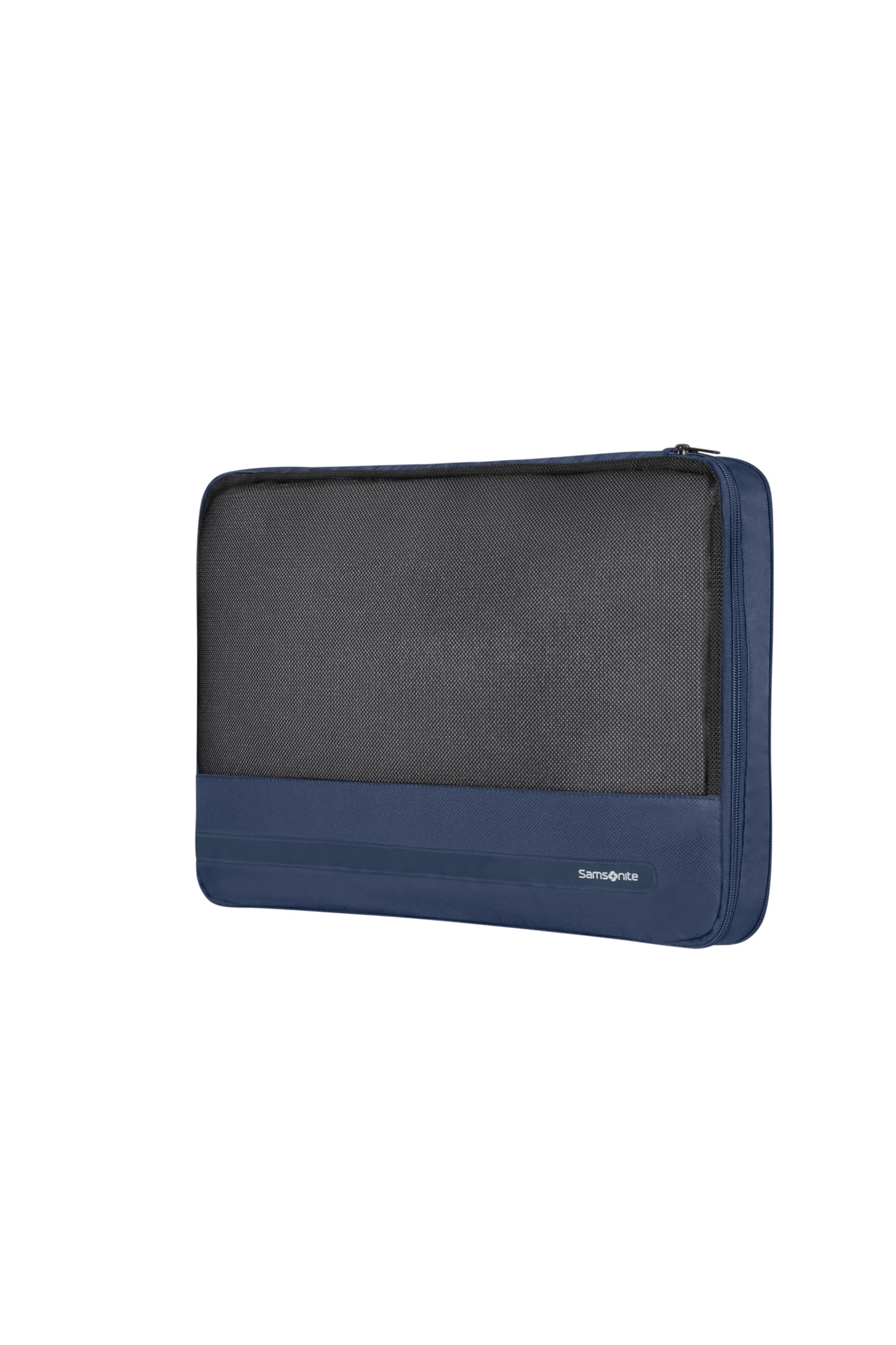 Samsonite TA Revolution - Set de Cubos de Embalaje 3 Piezas, Organizador de Viaje & Maleta de, Cubos para Vacaciones, Organizador para Maleta y Mochila, Azul (Midnight Blue)