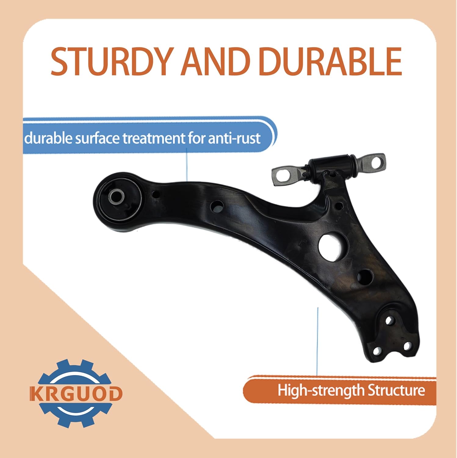 Front Lower Control Arms w/Ball Joints Sway Bar End Links Tie Rods Suspension Kit for Camry 2007 2008 2009 2010 2011 (12pc)
