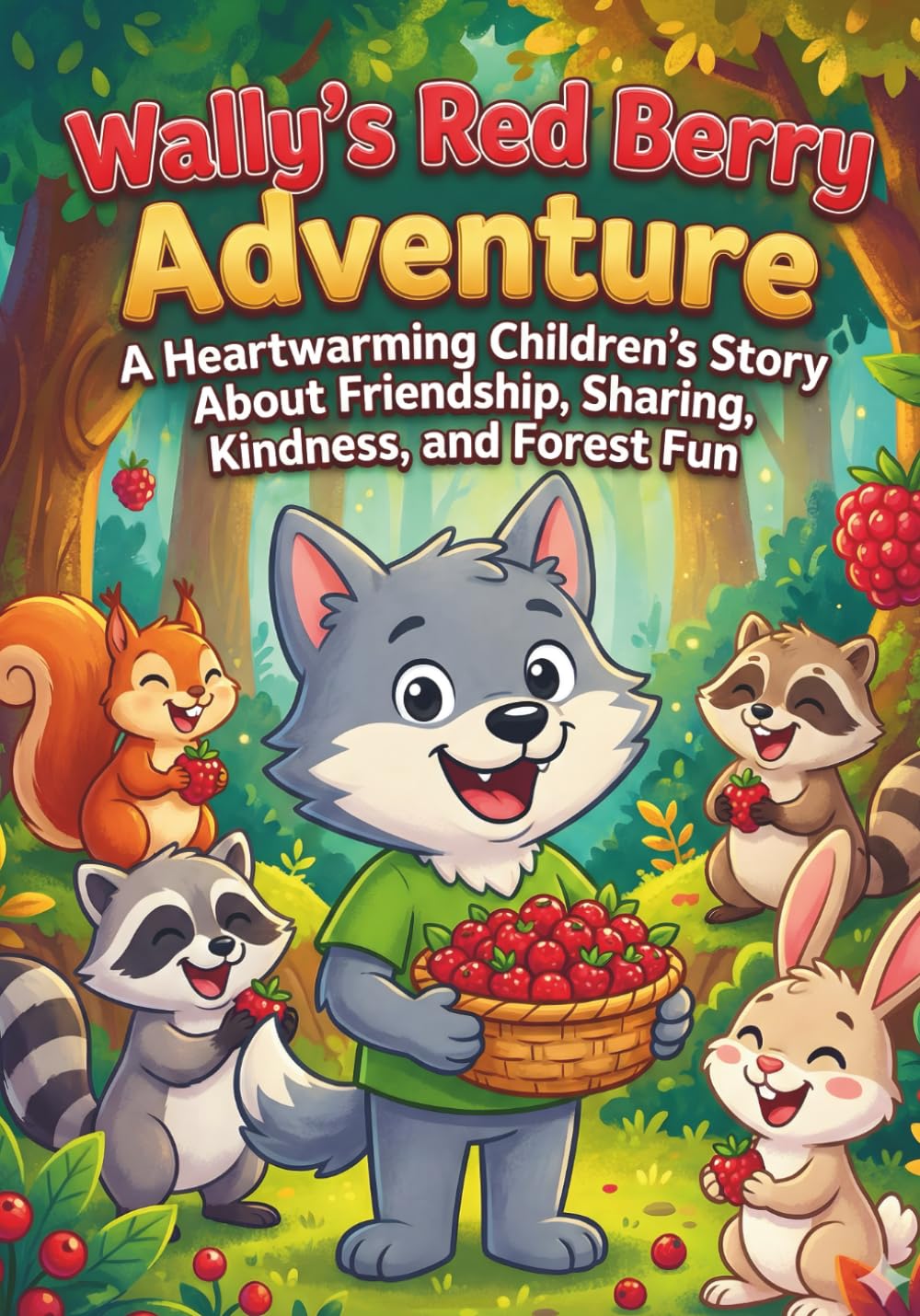 Wally’s Red Berry Adventure: A Heartwarming Children’s Story About Friendship, Sharing, Kindness, and Forest Fun