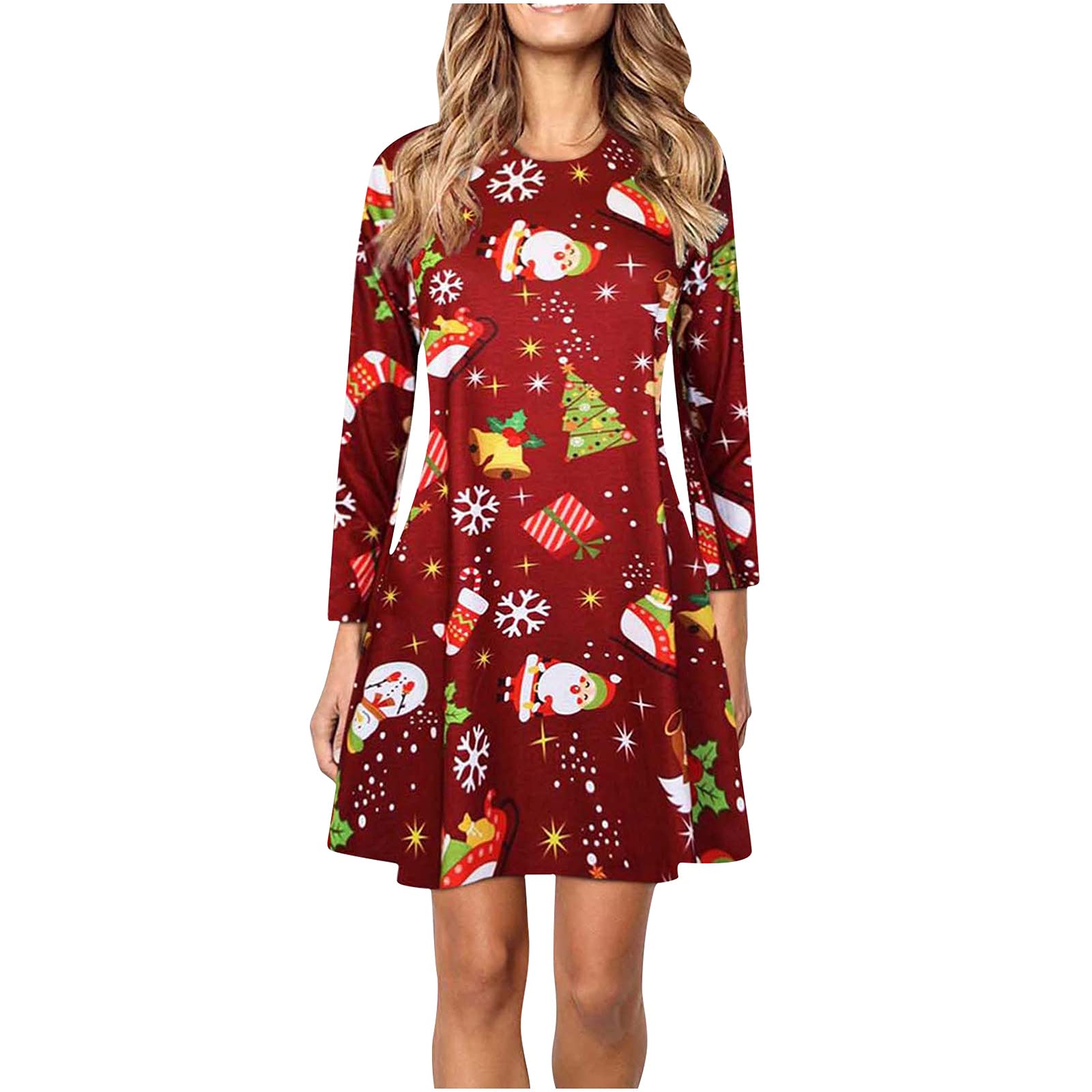 white christmas dresses League Of Your Own Red Tweed Shift Dress – Shop the Mint