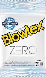 Preservativo Zero com 3 Unidades, Blowtex