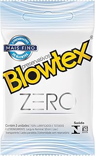 Preservativo Zero com 3 Unidades, Blowtex