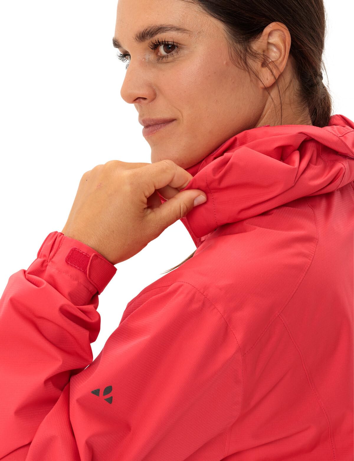 VAUDE Escape Bike Light Regenjacke Damen – Gefütterte Regenjacke mit 2-Lagen Membran, reflektierende Jacke wasserdicht 412g