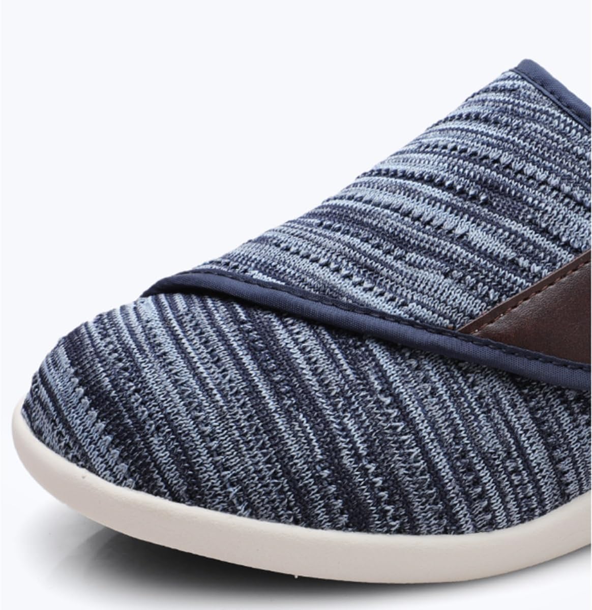 Stylish Diabetic Shoes Men's Adjustable Orthopedic Slippers Plantar Fasciitis Shoes For Elderly Arthritis Edema Swollen Feet Thumb Valgus Edema Swollen Shoes Walking Sneakers (Color : 5, Size : 40)