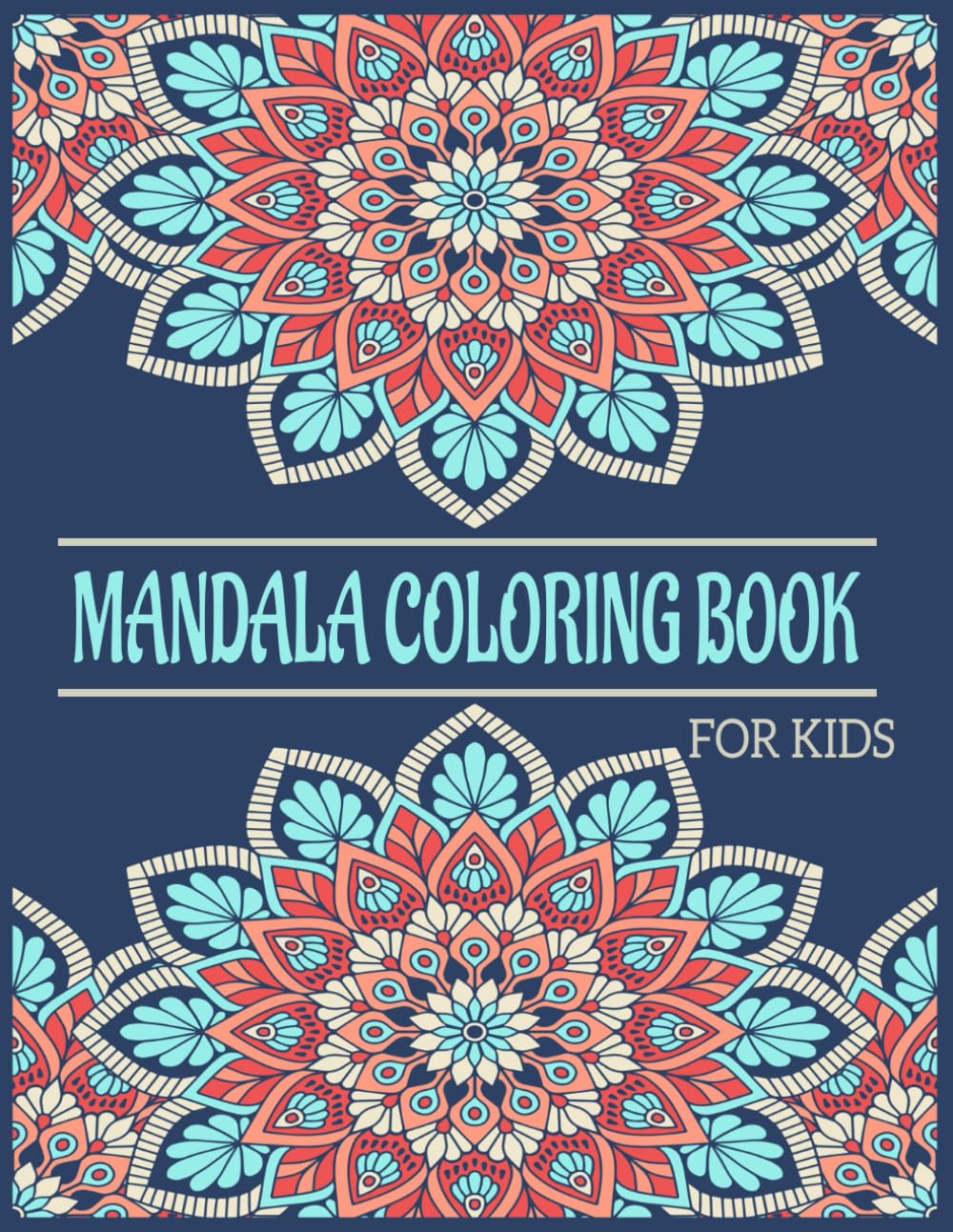 Mandala Coloring Book: Relaxing and Stress Relief Patterns for Adults and Teens: 50 Beautiful Mandala Designs for Meditation, Mindfulness, and Creative Relaxation