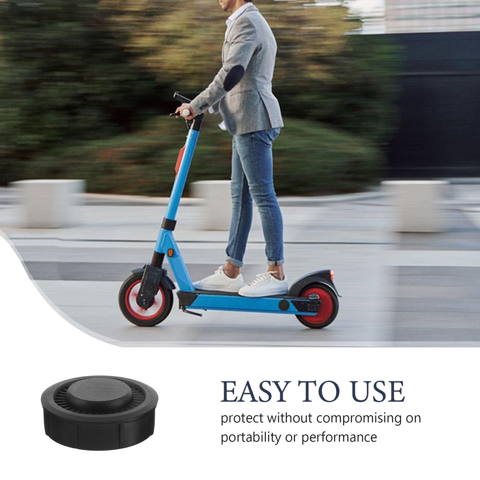 Hemobllo Cubierta Protectora de Eje para Patinete Eléctrico Modelo G3 Plástico Resistente Prueba de Polvo Absorbe Impactos para Conducción Repuesto Duradero para Scooter Urbano