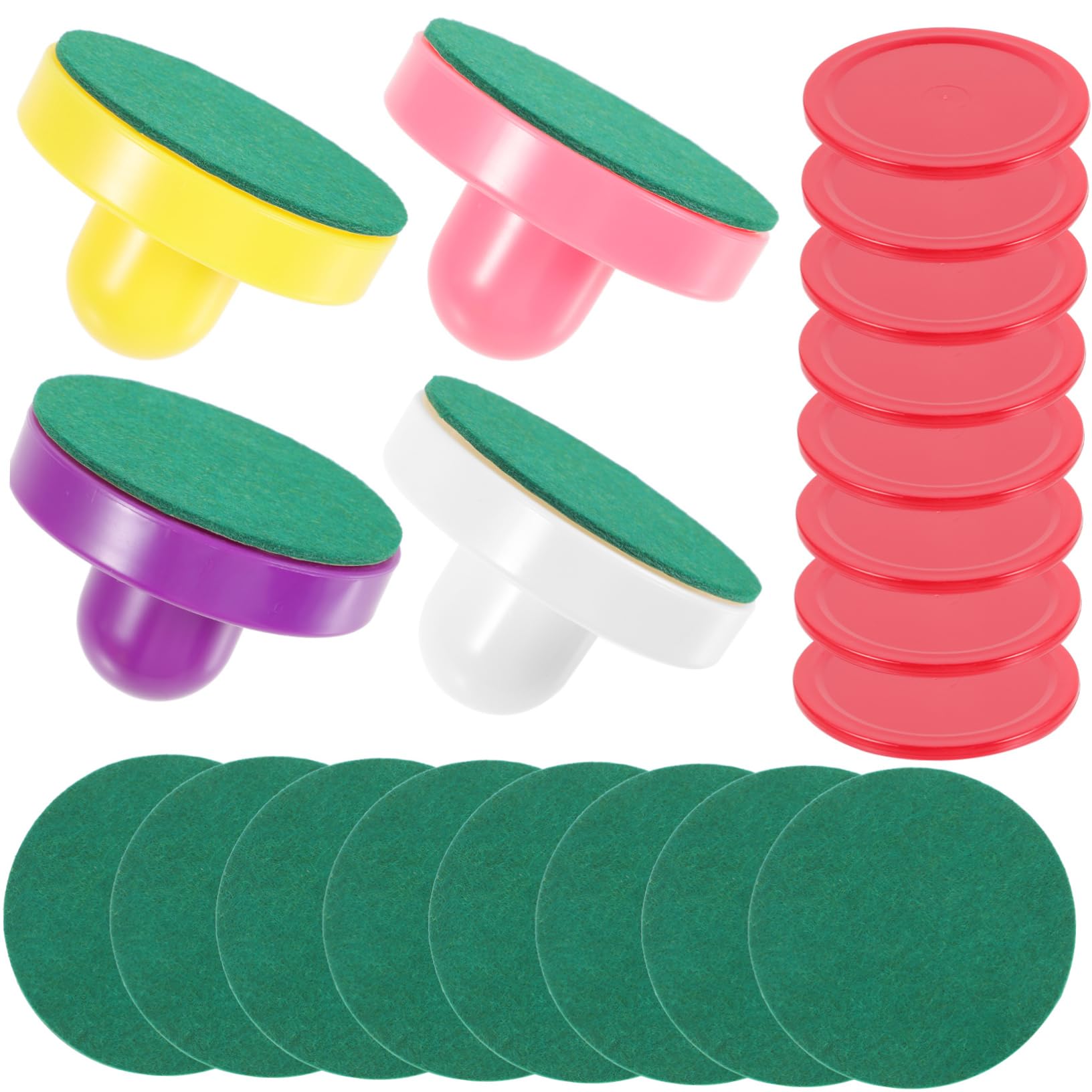 ibasenice accessori per hockey sostituzione hockey su ghiaccio aria arredamento da hockey tavolo da air hockey mini Accessori per tabelle di gioco giocattoli da hockey addominali