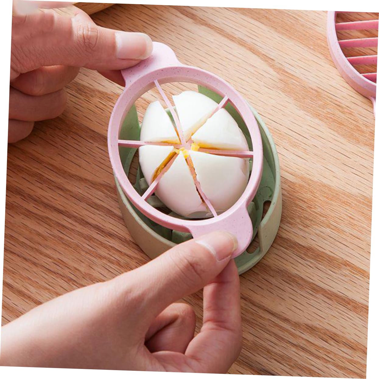 FUNOMOCYA Egg Slicer Stalk Perfect for Cutting Cheese Ham and More Maker Multi-functional Food Cutting Utensil