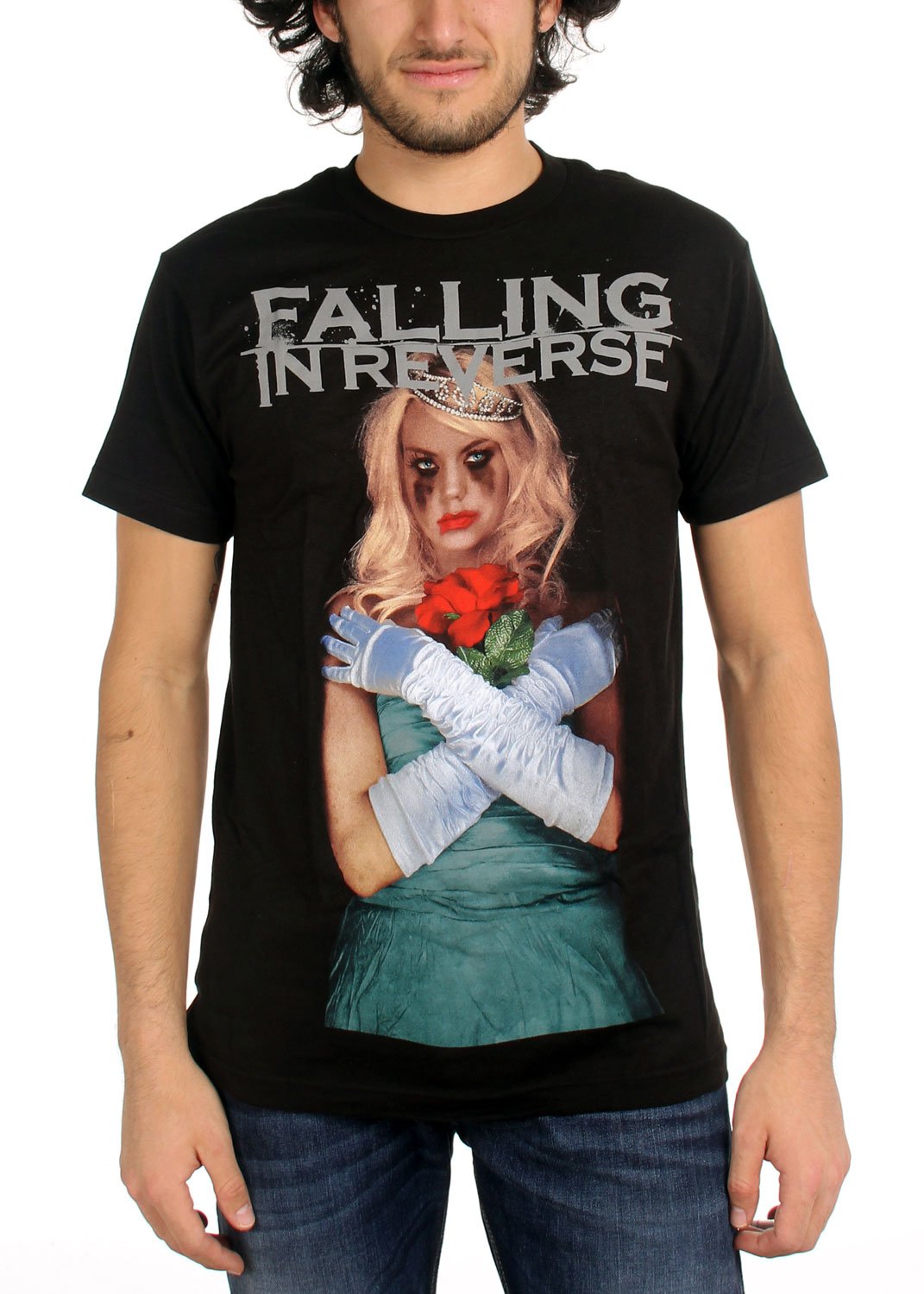 Falling in Reverse Mens Coffin Girl Album T-Shirt