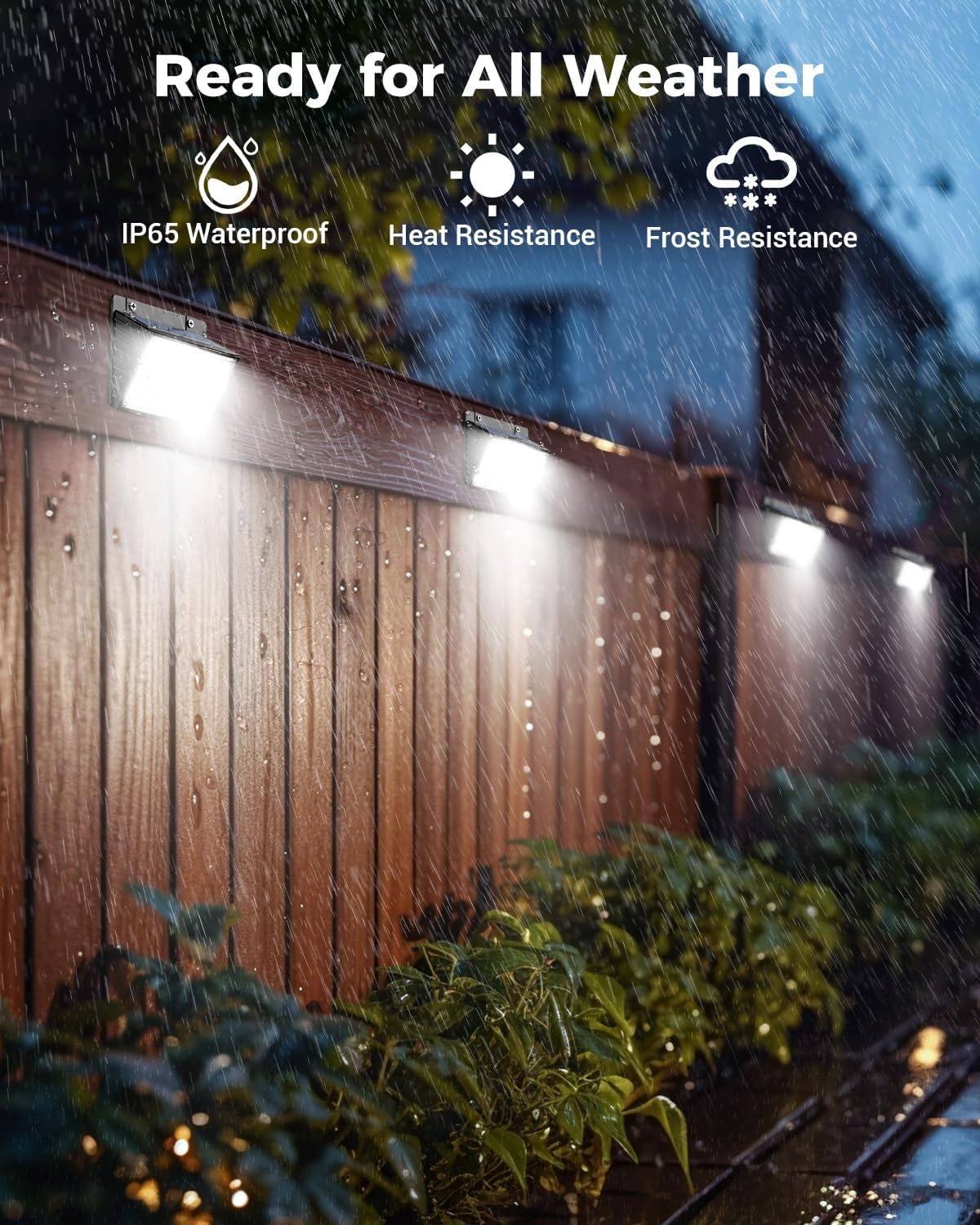 nipify Luce Solare Led Esterno, 4 Pezzi Faretti Solari a Led da Esterno con Sensore di Movimento 3 Modalità Lampade Solari da Esterno IP65 Impermeabile per Giardino Garage Patio Cortile