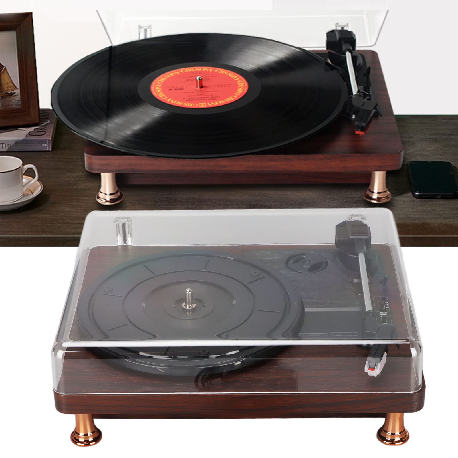 Wielofunkcyjny gramofon 100-240V (wtyczka EU)