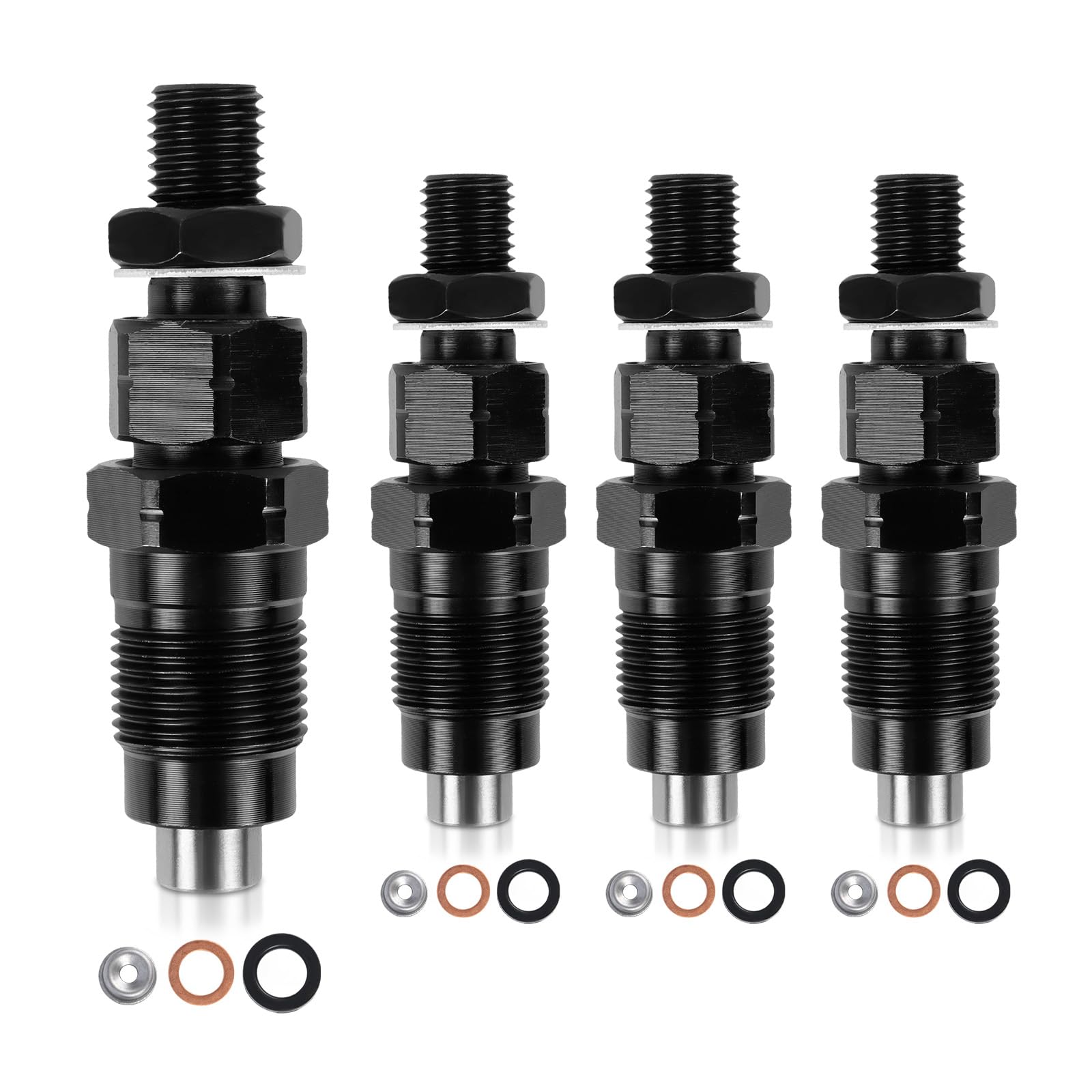 PANGOLIN 1KZ-TE Diesel Fuel Injector 4PCS For Hilux Surf Prado 1KZ-TE 3.0 L Aftermarket Parts, Replace 093400-7040