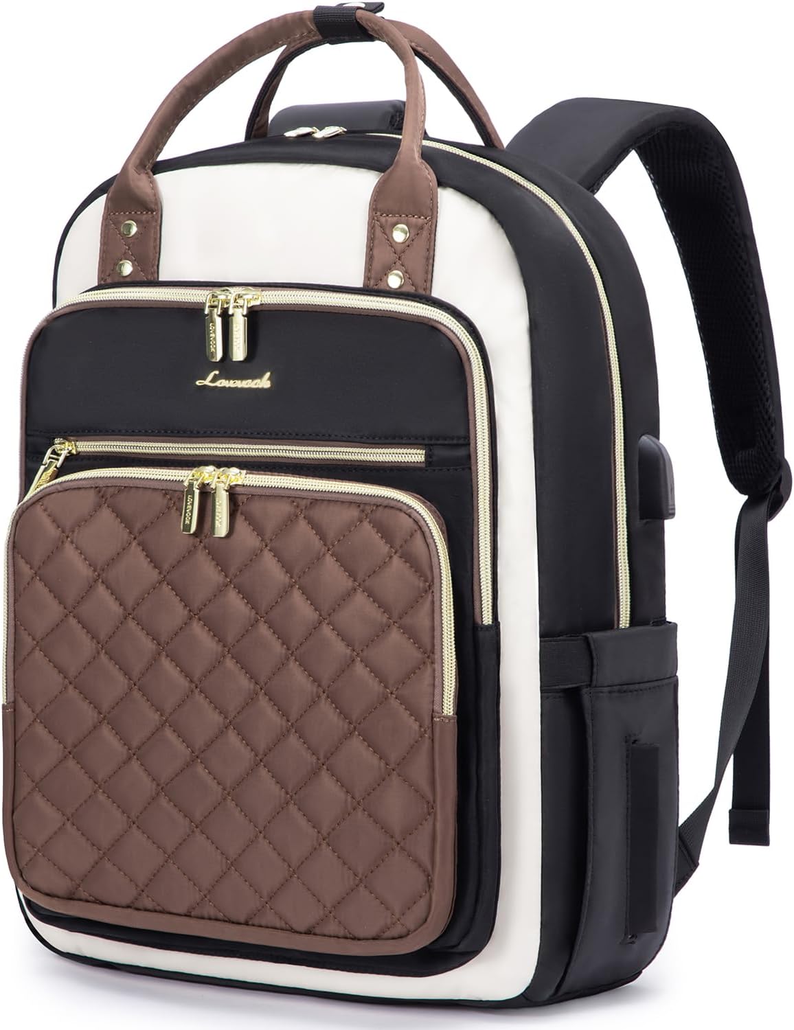 LOVEVOOKLaptop Backpack, Water Resistant Travel Backpacks for Women Men, College Backpack