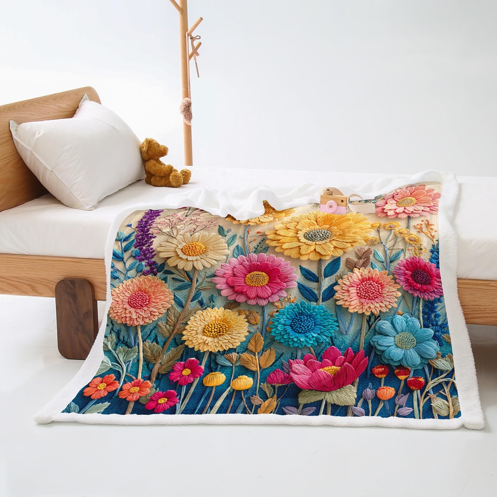 Blanket Sherpa Fleece Blanket Blankets and Throws for Beds Sofa Throw
