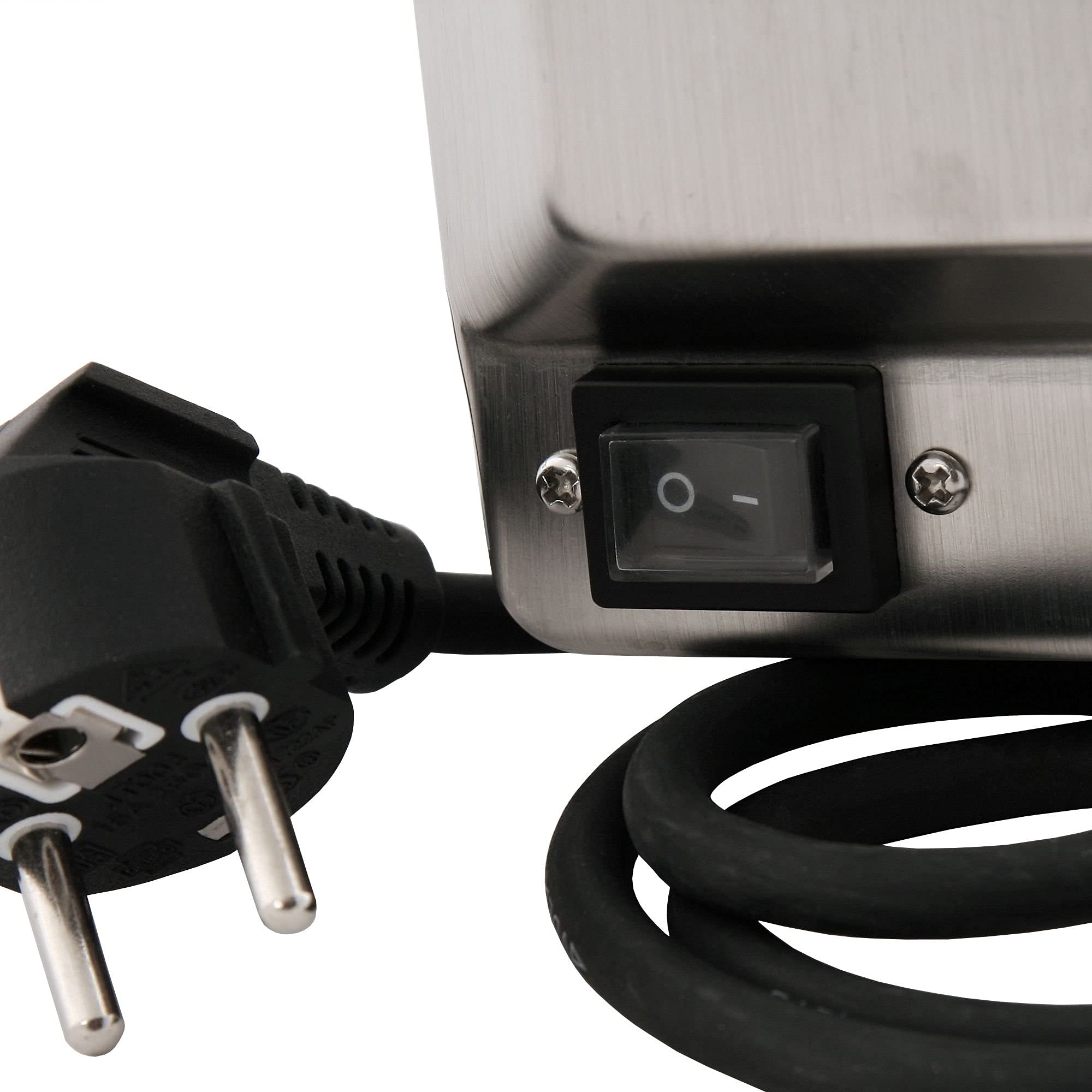 BBQ-Toro Moteur en acier inoxydable pour broche rôtissoire, tournebroche, etc. 2 tr/mim 50 Hz 4 W