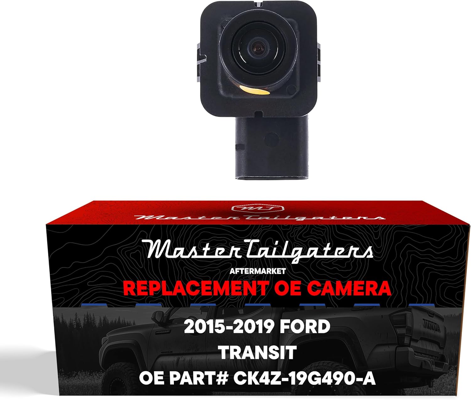 Master Tailgaters Replacement for Ford Transit Passenger/Cargo Van (2015-2019) Backup Camera OE Part # CK4Z-19G490-A