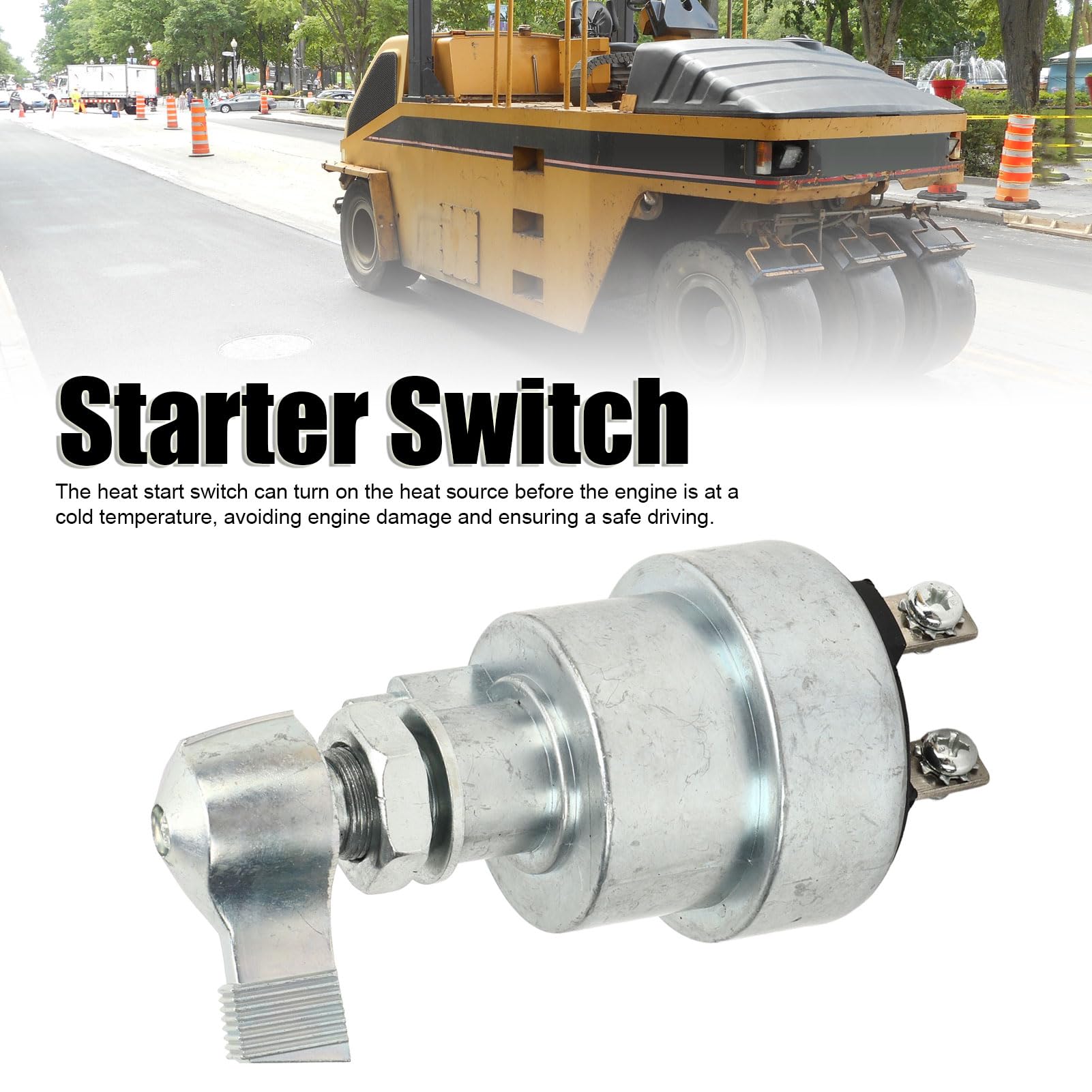 Heat Start Switch 9W1077 For Caterpillar Equipment - Reliable Aftermarket Part