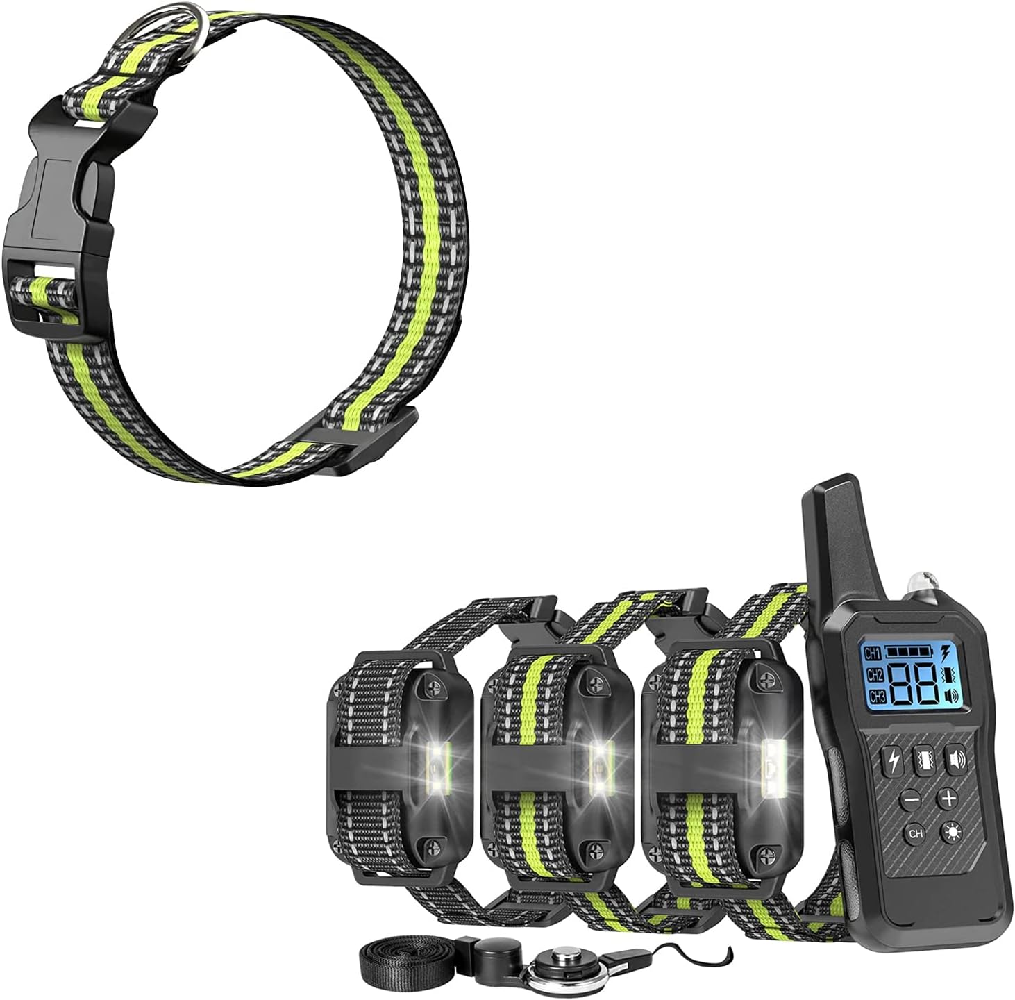 FunniPets Dog Training Collar 2600ft Range Dog Shock